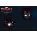 3D Iron Man Mask Light