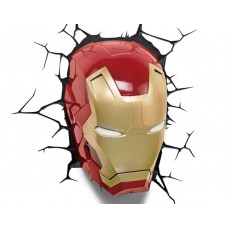 3D Iron Man Mask Light