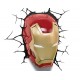 3D Iron Man Mask Light