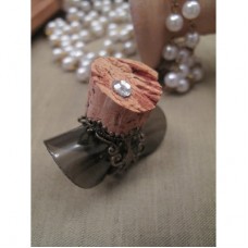 cork ring + bling