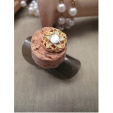 cork ring + gold bling