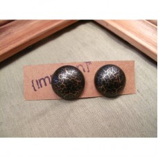 Crack Ear Ring - Blk