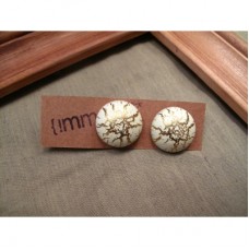 Crack Ear Ring - Wht