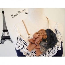 French Ro'manceTwo way Necklace X Brooch