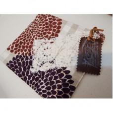 Cotton Linen Zipper Bag