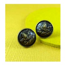 Mountaine Stud Earrings 
