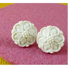Floral Retro Stud Earrings